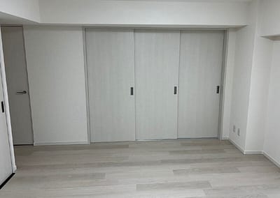 江坂マンション  和室から洋室へのリノベーション