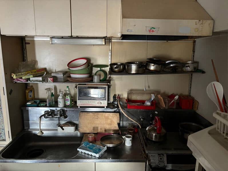 北摂マンションキッチン施工前