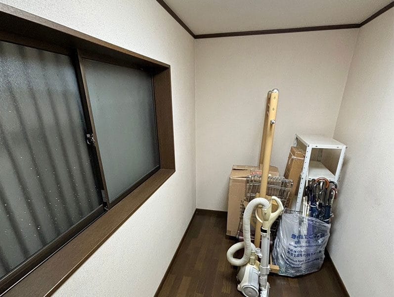 豊中戸建ランドリールーム施工前