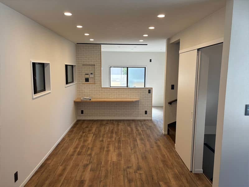 豊中戸建リビングダイニング施工後