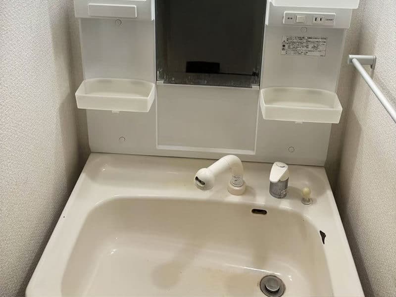 豊南町戸建て洗面ビフォー
