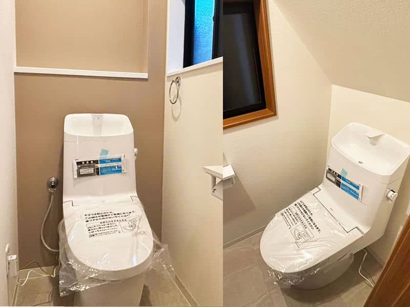 豊南町戸建てトイレビフォー