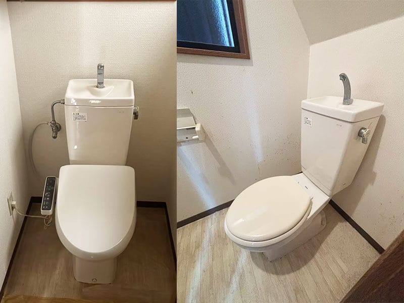豊南町戸建てトイレビフォー